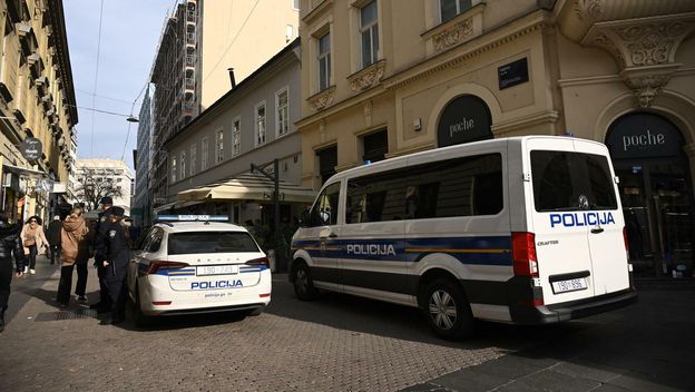 Policija u centru Zagreba - 1