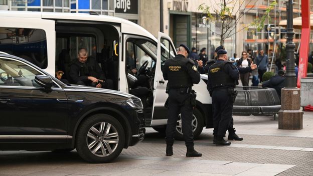 Policija u centru Zagreba - 2