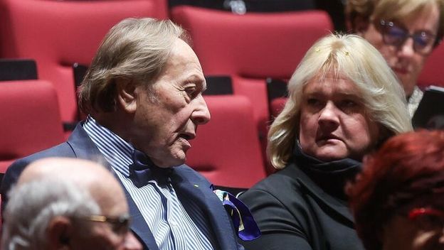 Miro Ungar sa suprugom