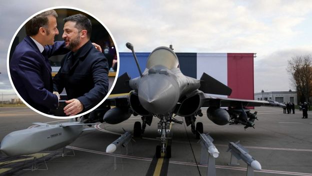 Macron i Zelenski, francuska vojna tehnika