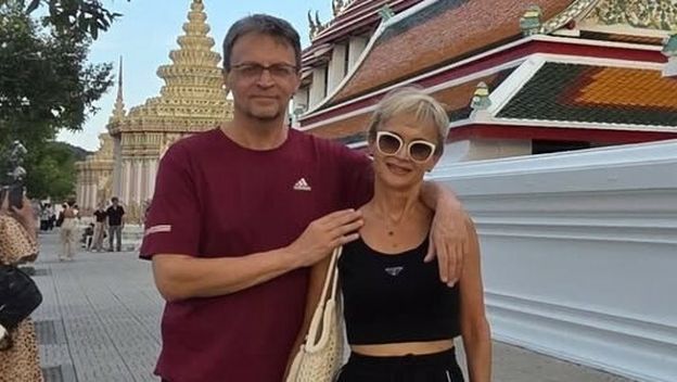 Saša Kopljar sa suprugom Renatom