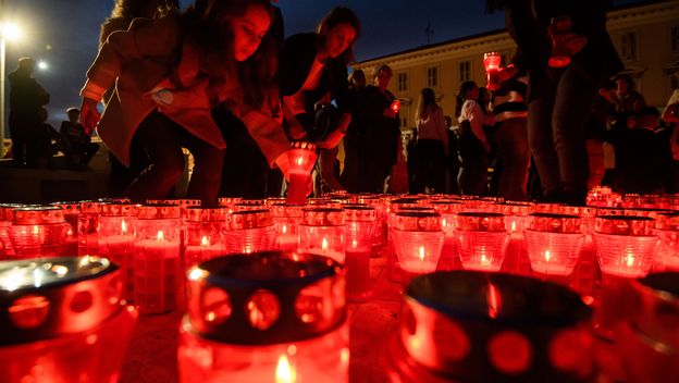 Lampioni za Vukovar u Šibeniku