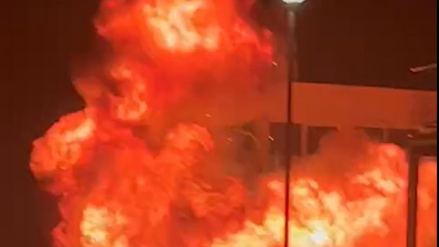 Eksplozija kraj Osnovne škole Strožanac