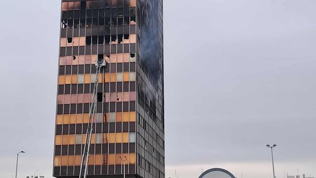 Zgrada Vjesnika nakon požara - 4