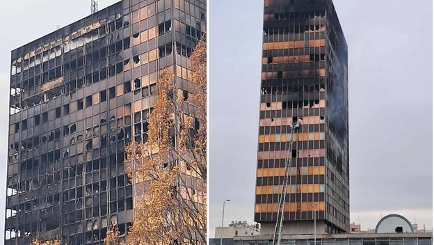 Zgrada Vjesnika nakon požara