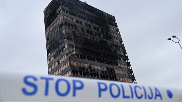 Požar u Vjesnikovu neboderu još nije ugašen - 3