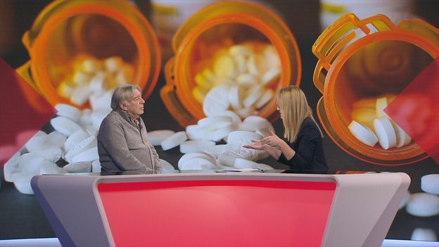 Pero Draganić i Martina Bolšec Oblak, reporterka Dnevnika Nove TV