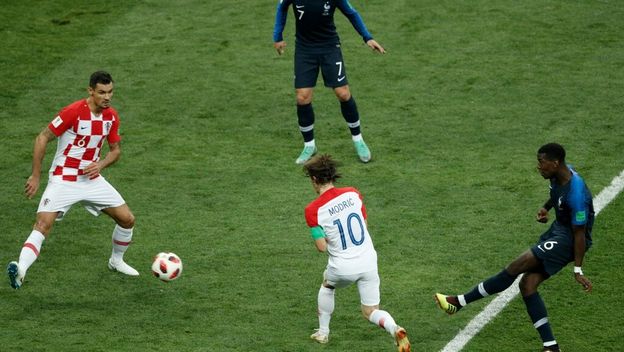 Lovren, Modrić i Pogba