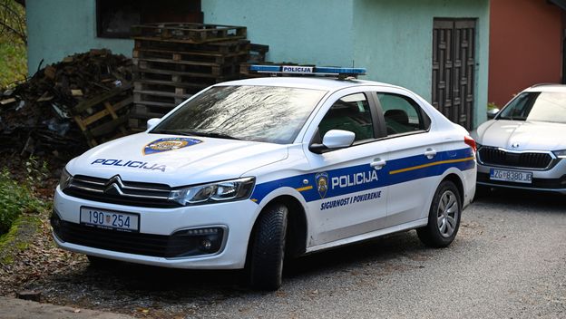 Policija na Črnomercu, ilustracija