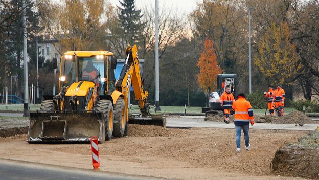Radovi na privremenom prometnom rješenju kraj zgrade Vijesnika - 4