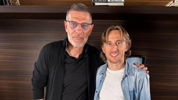 Slaven Bilić i Luka Modrić