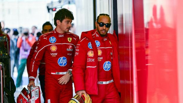 Charles Leclerc i Lewis Hamilton