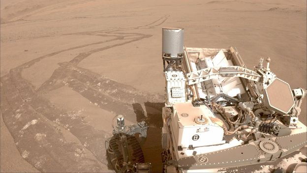 Rover Perseverance na Marsu