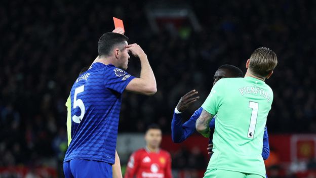 Michael Keane, Jordan Pickford i Idrissa Gueye