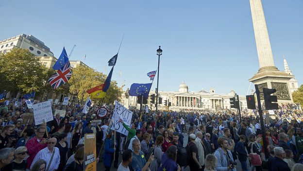 Masovni prosvjed protiv izlaska Velike Britanije iz Europske unije (Foto: AFP) - 5