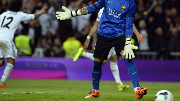 Victor Valdes (Foto: AFP)