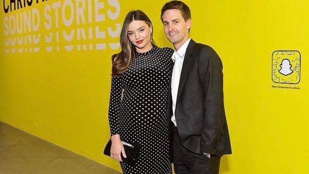 Miranda Kerr i Evan Spiegel (Foto: Profimedia)