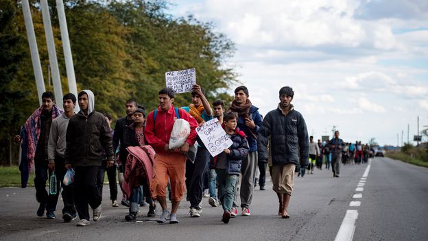 Ilegalni migranti (Foto: AFP)