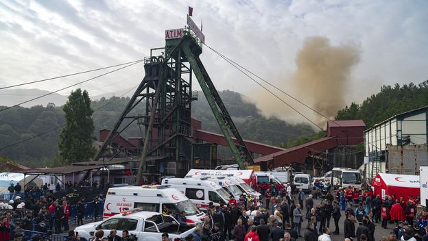 Akcija spašavanja nakon nesreće u rudniku u Turskoj
