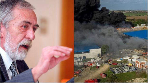 Franjo Plavšić o požaru u Osijeku
