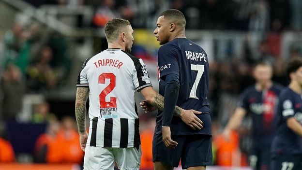 Kieran Trippier i Kylian Mbappe