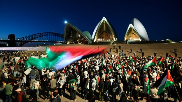 Stotine pobornika Palestine marširale ulicama Sydneyja