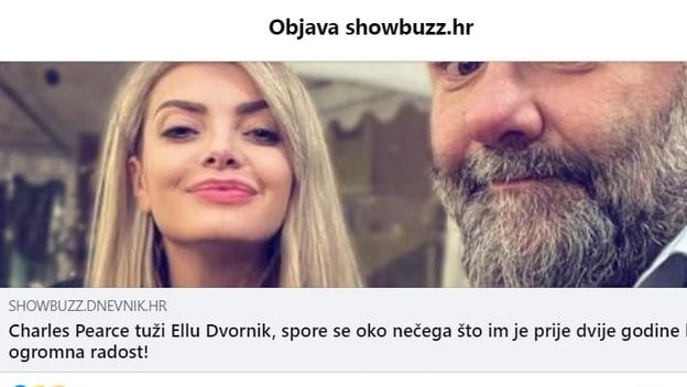 Baka Elle Dvornik o Charlesu Pearceu