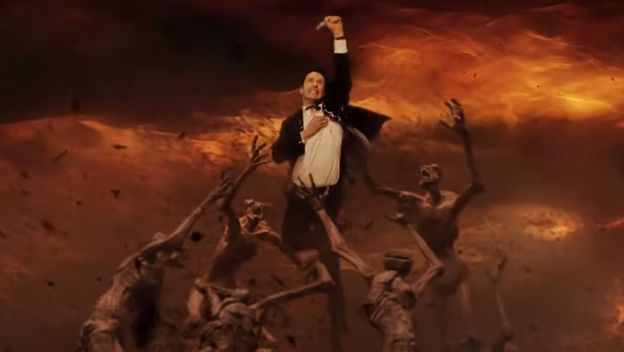 Keanu Reeves u ulozi Constantine kako bježi iz pakla
