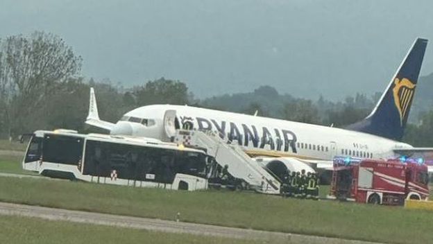 Avion Ryanaira koji je uzrokovao otkazivanje svih letova