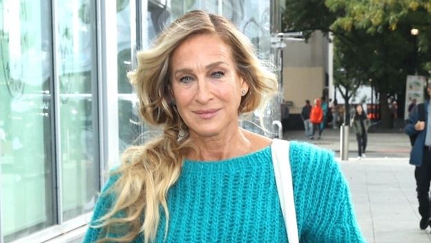 Sarah Jessica Parker na setu serije