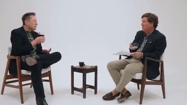 Elon Musk i Tucker Carlson