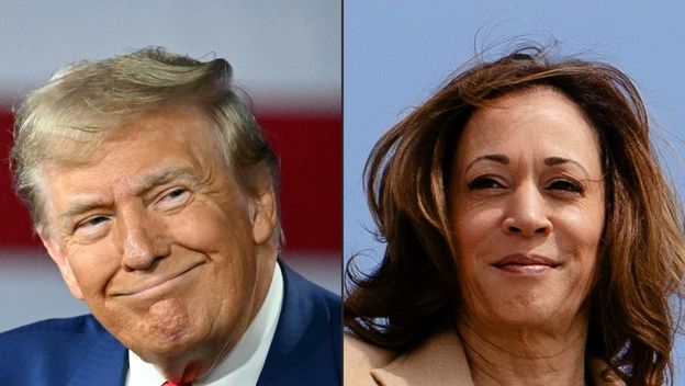 Donald Trump Kamala Harris