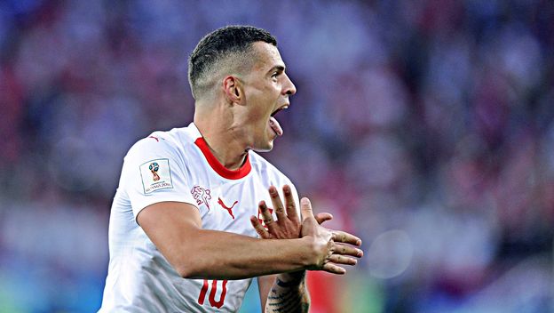 Granit Xhaka 2018.