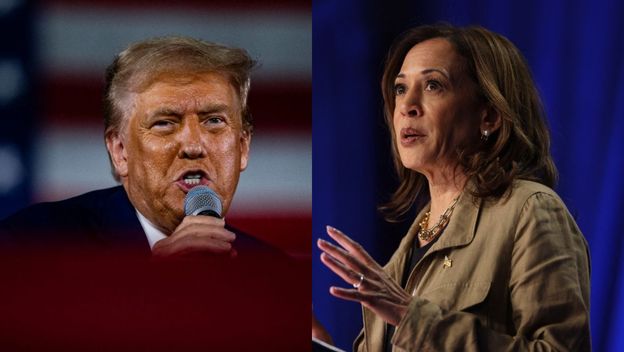 Donald Trump, Kamala Harris