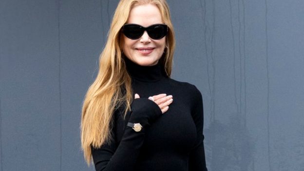 Nicole Kidman na Balenciaginoj reviji u Parizu