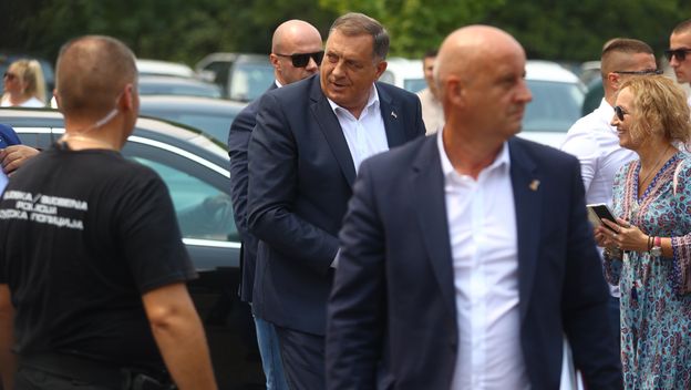 Milorad Dodik dolazi na ročište