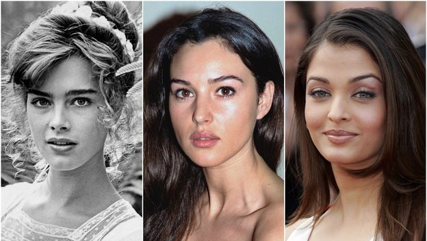 Brooke Shields, Monica Bellucci i Aishwarya Rai