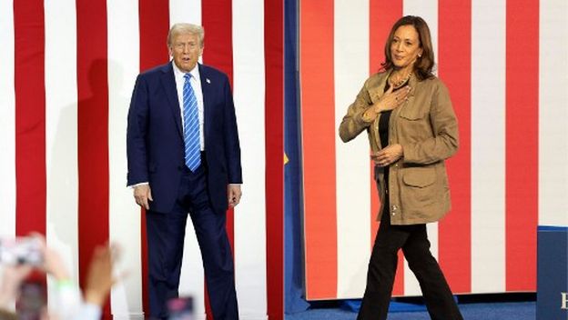 Donald Trump i Kamala Harris - 1