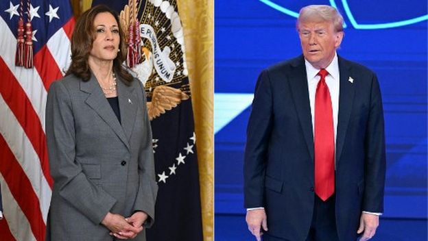 Kamala Harris i Donald Trump