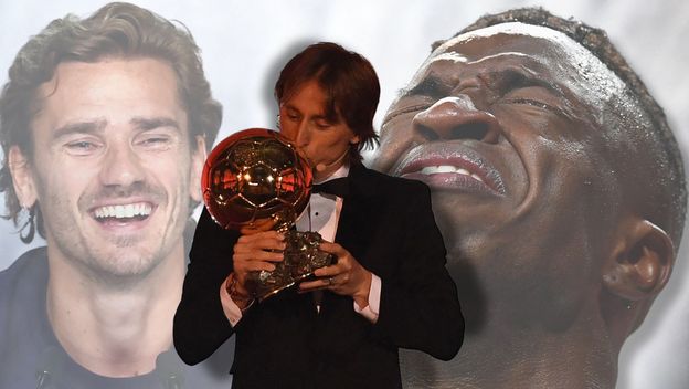 Griezmann, Modrić i Vinicius