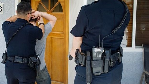 Uhićenje, ilustracija