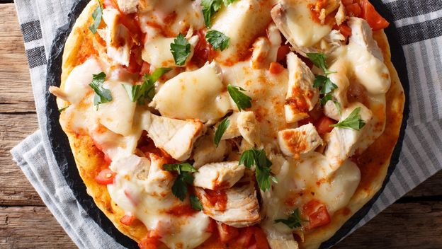 Buffalo chicken pizza