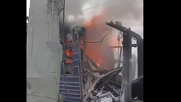 Dronovima napadnut ukrajinski vlak