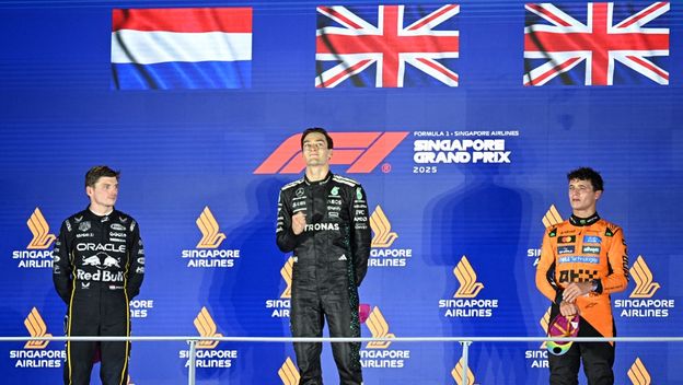 George Russell slavi pobjedu