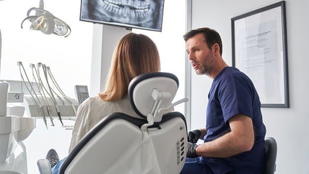 Stomatolog, ilustracija