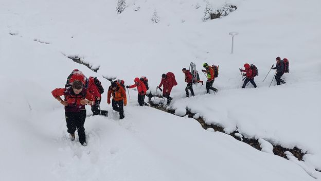 Potraga za hrvatskim planinarima