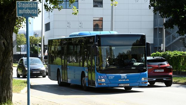 ZET-ov autobus, ilustracija