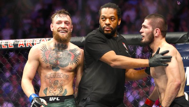 Conor McGregor, Herb Dean i Khabib Nurmagomedov