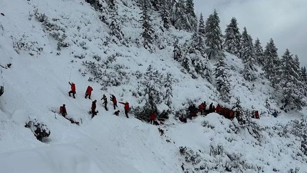 Potraga za hrvatskim planinarima u Sloveniji