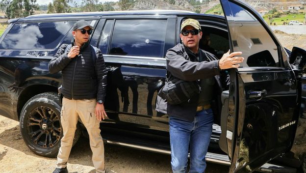 Ekvador: Pet osoba uhićeno nakon napada na automobil predsjednika Noboe - 3